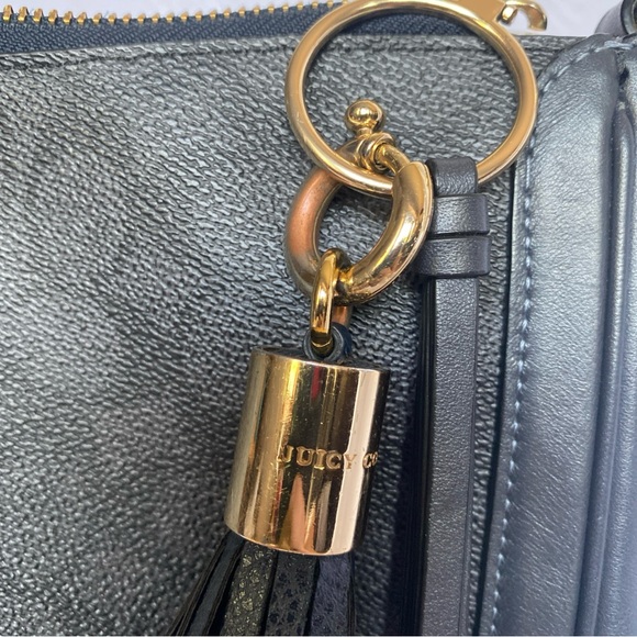 Coach Sutton Hobo Leather Bag Charcoal/Navy/Gold - Picture 9 of 14